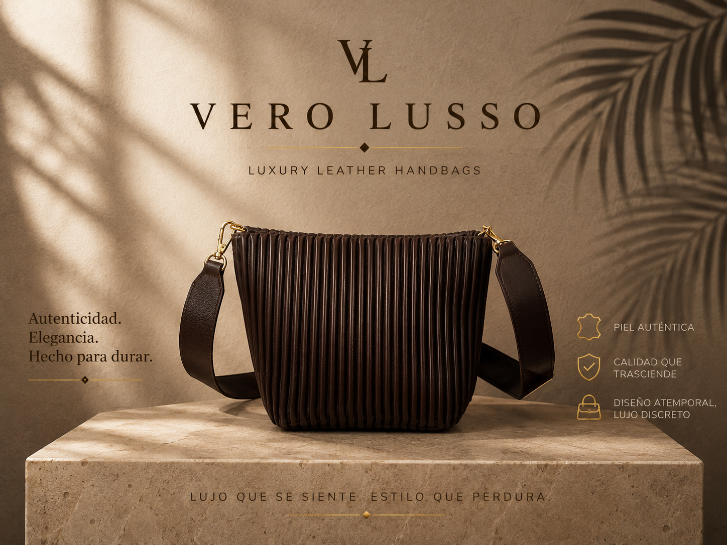 Bandolera Plissé