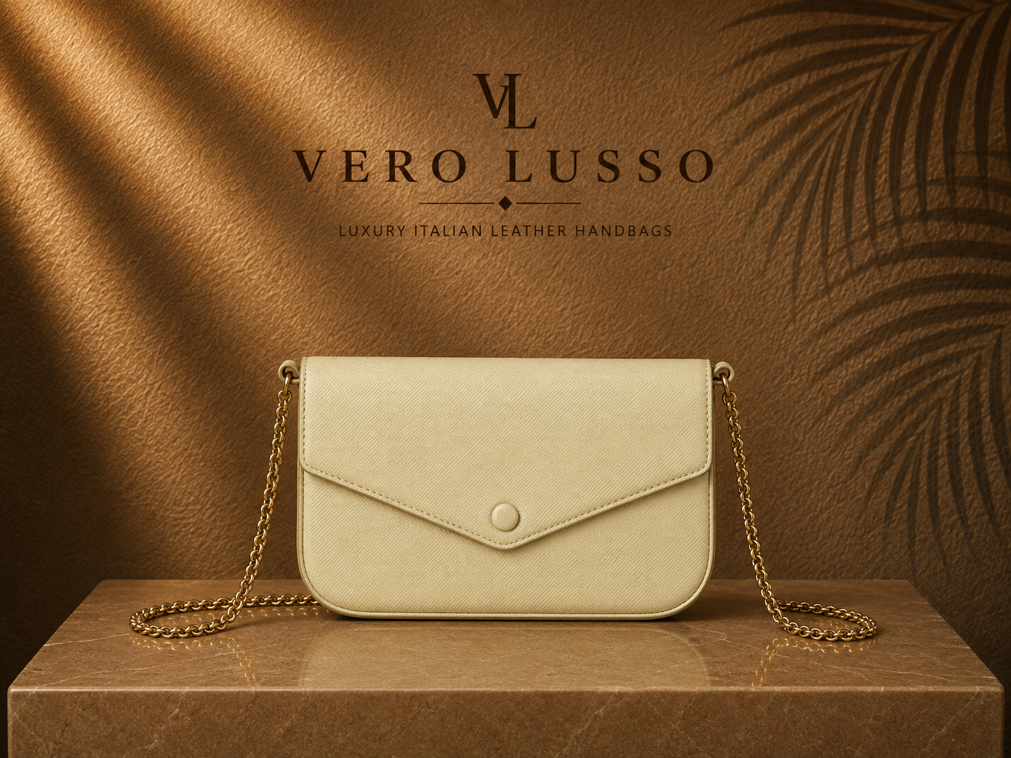 Pochette con catena e portafogli estraibile