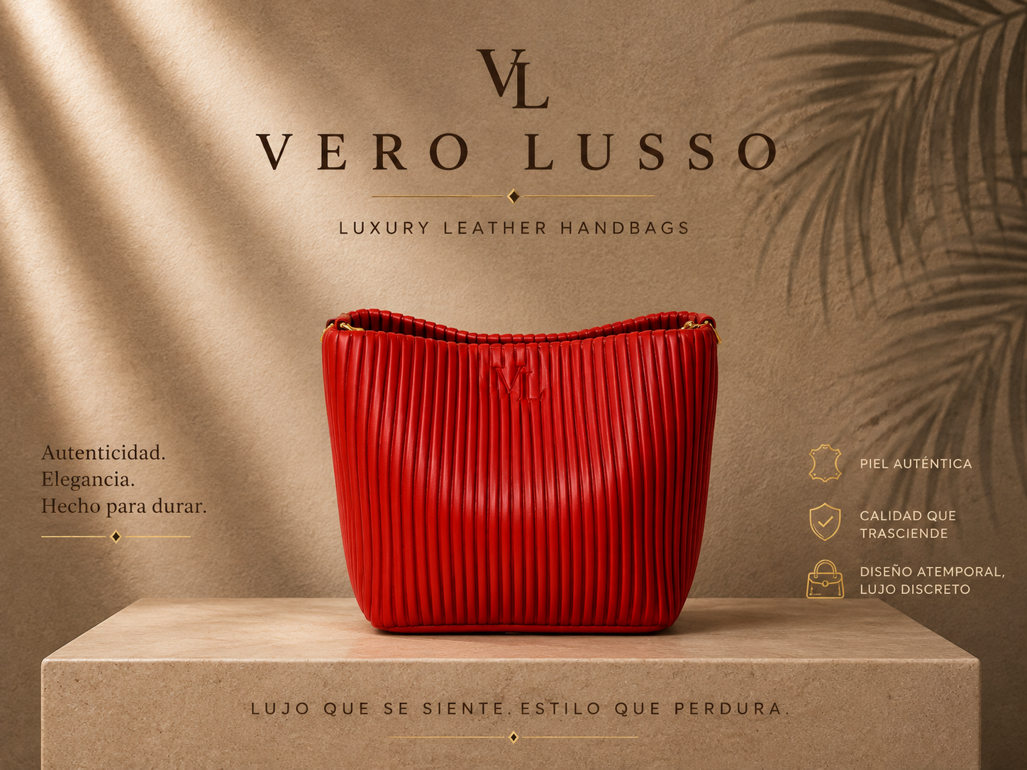 Bandolera Plissé