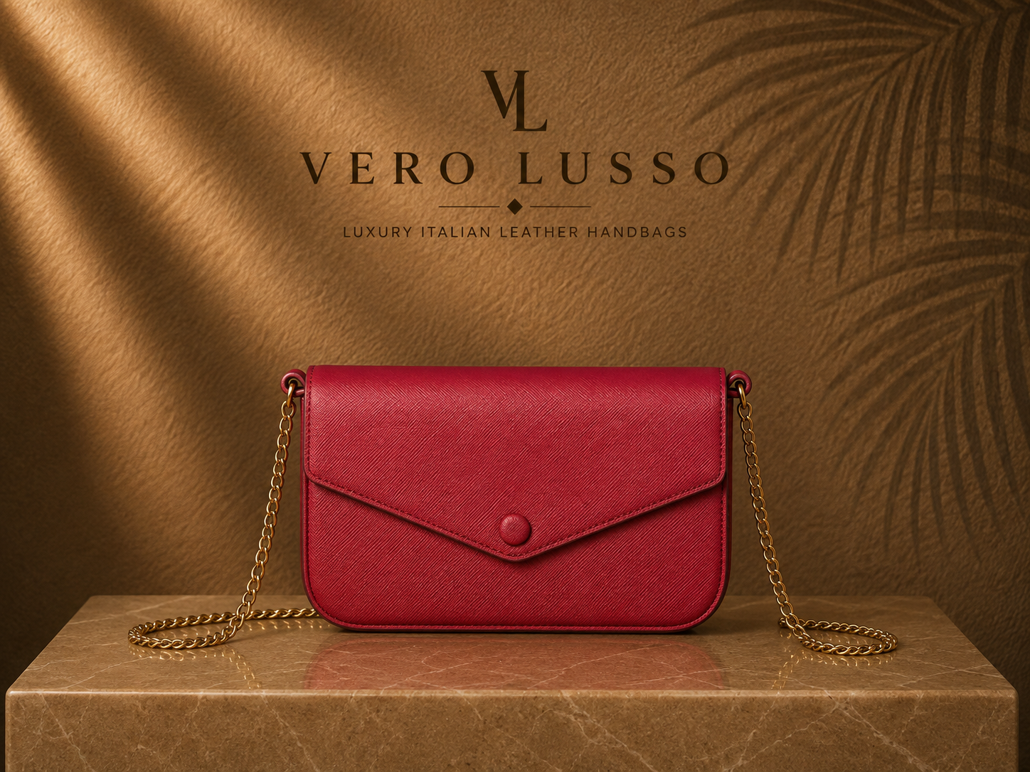 Pochette con catena e portafogli estraibile