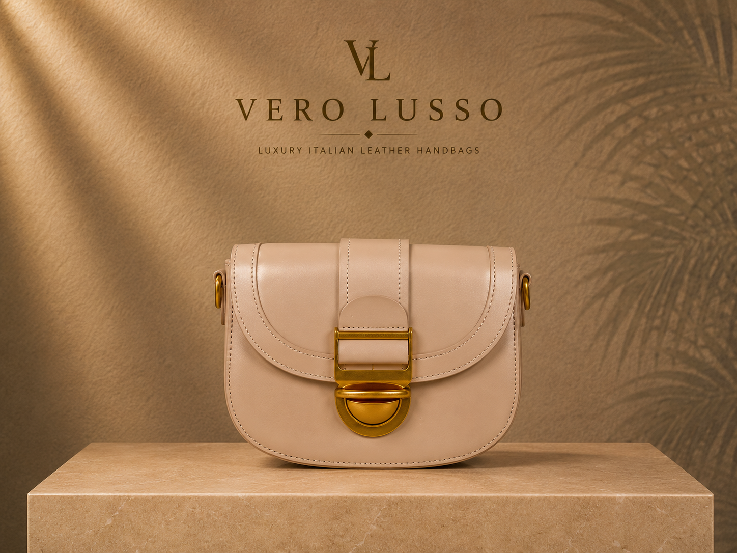 Borsa a spalla con chiusura anticata