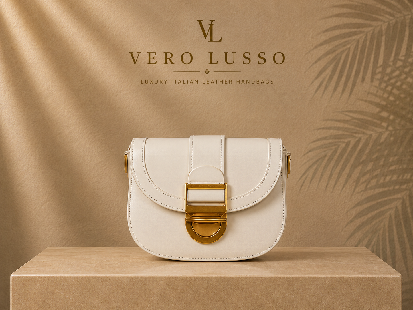 Borsa a spalla con chiusura anticata