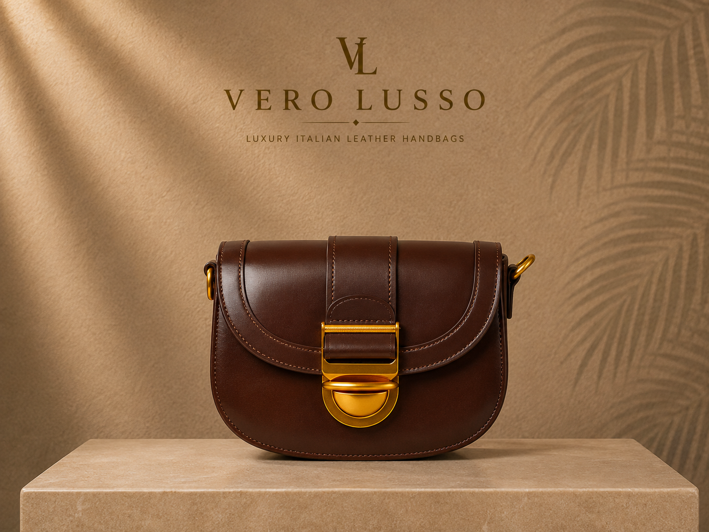 Borsa a spalla con chiusura anticata