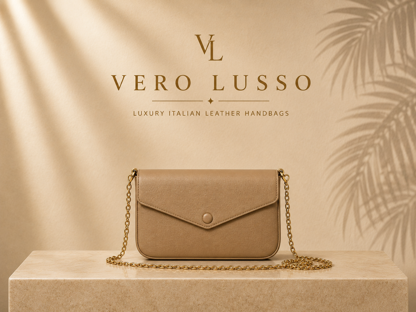Pochette con catena e portafogli estraibile