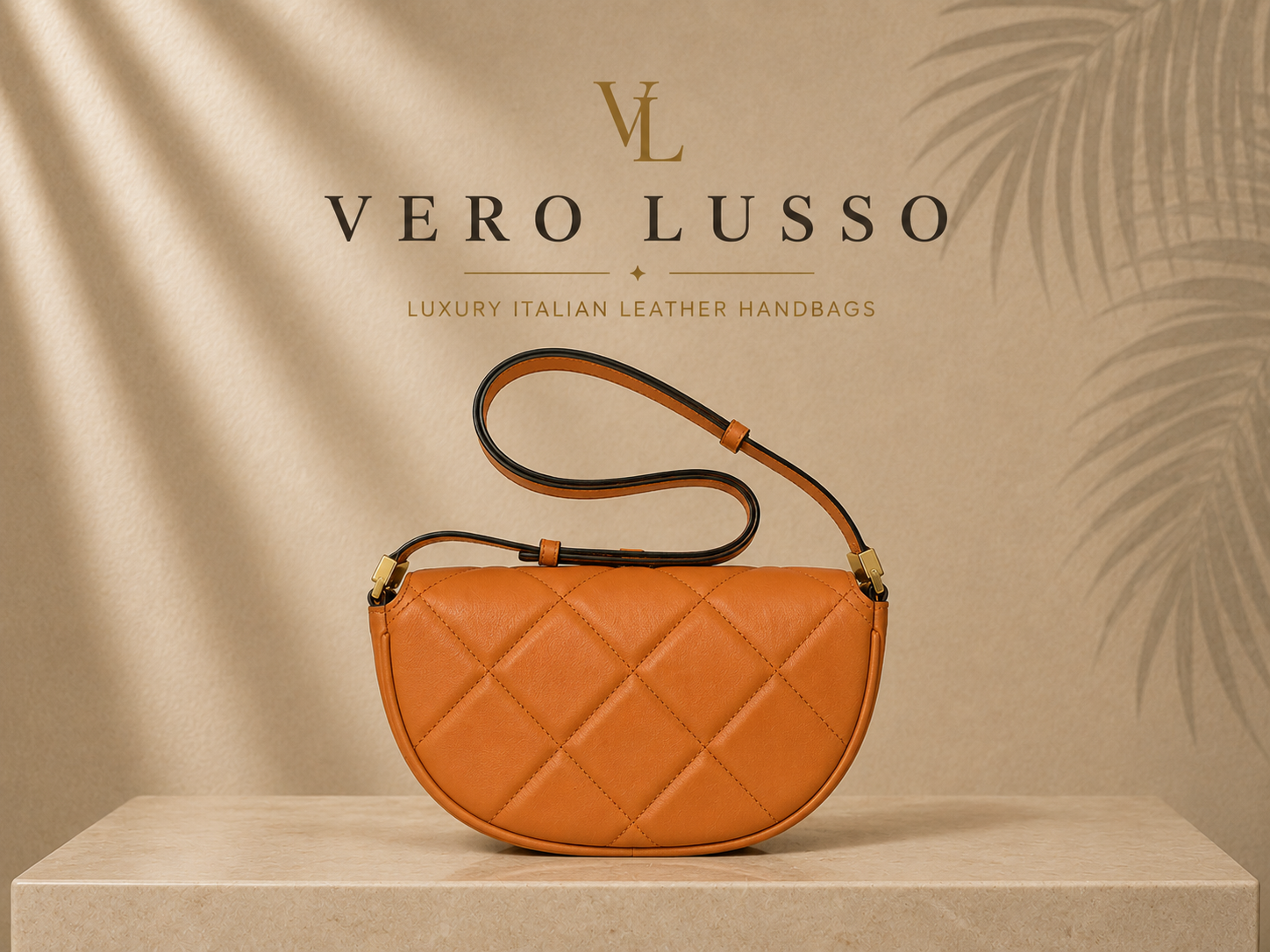 Borsa Sling Mezzaluna Trapuntata