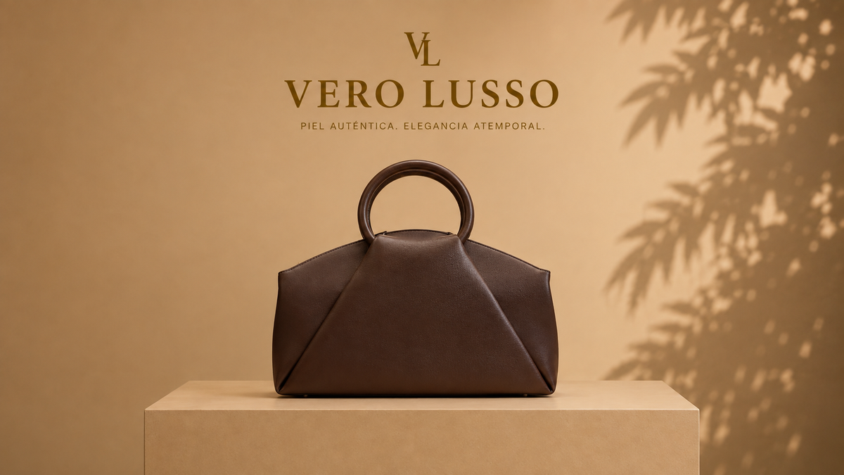 Borsa a mano con manico tondo