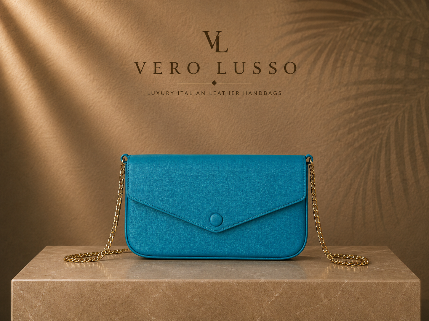 Pochette con catena e portafogli estraibile