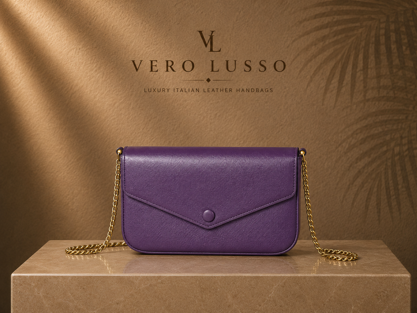 Pochette con catena e portafogli estraibile