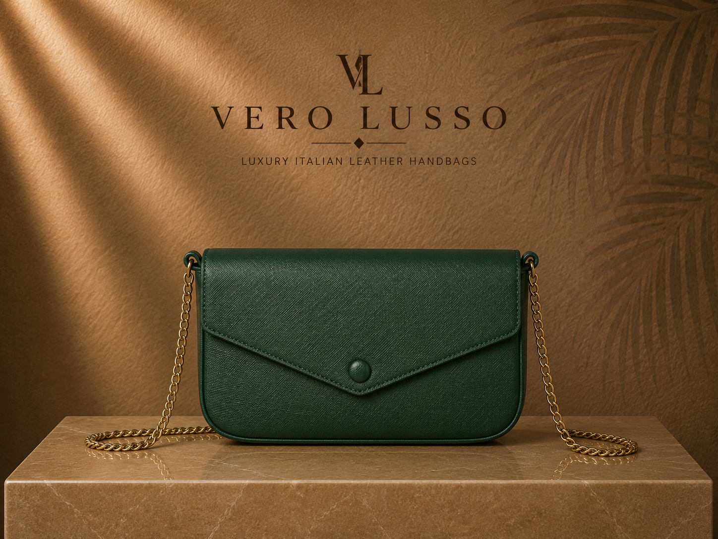 Pochette con catena e portafogli estraibile