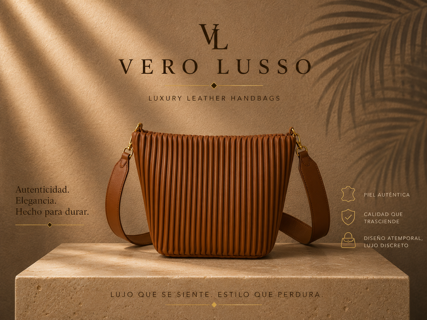 Bandolera Plissé